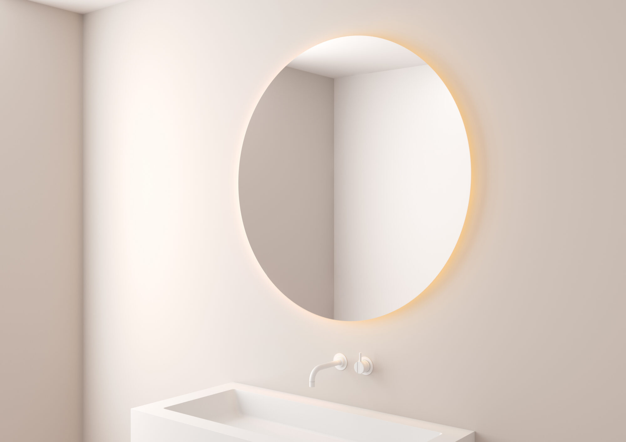 Runder Spiegel EOSA nach Maß